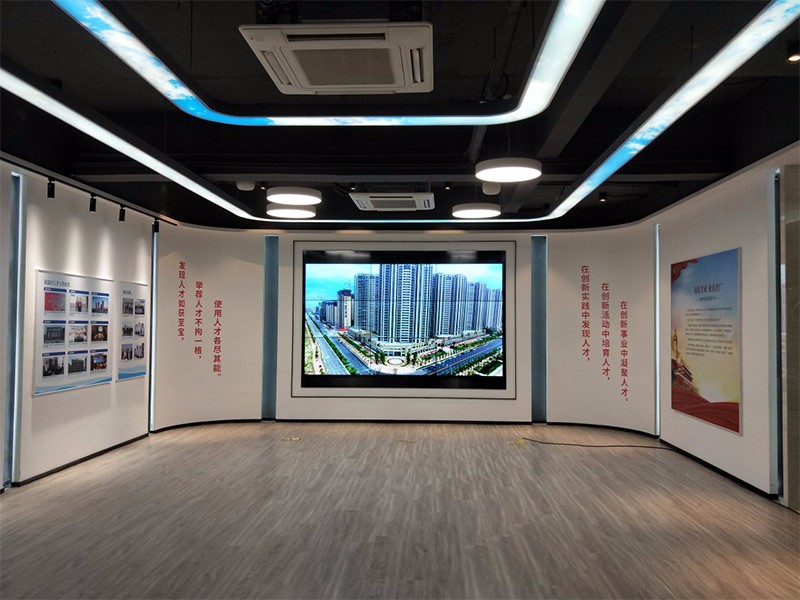 汕头46寸液晶拼接屏展厅项目